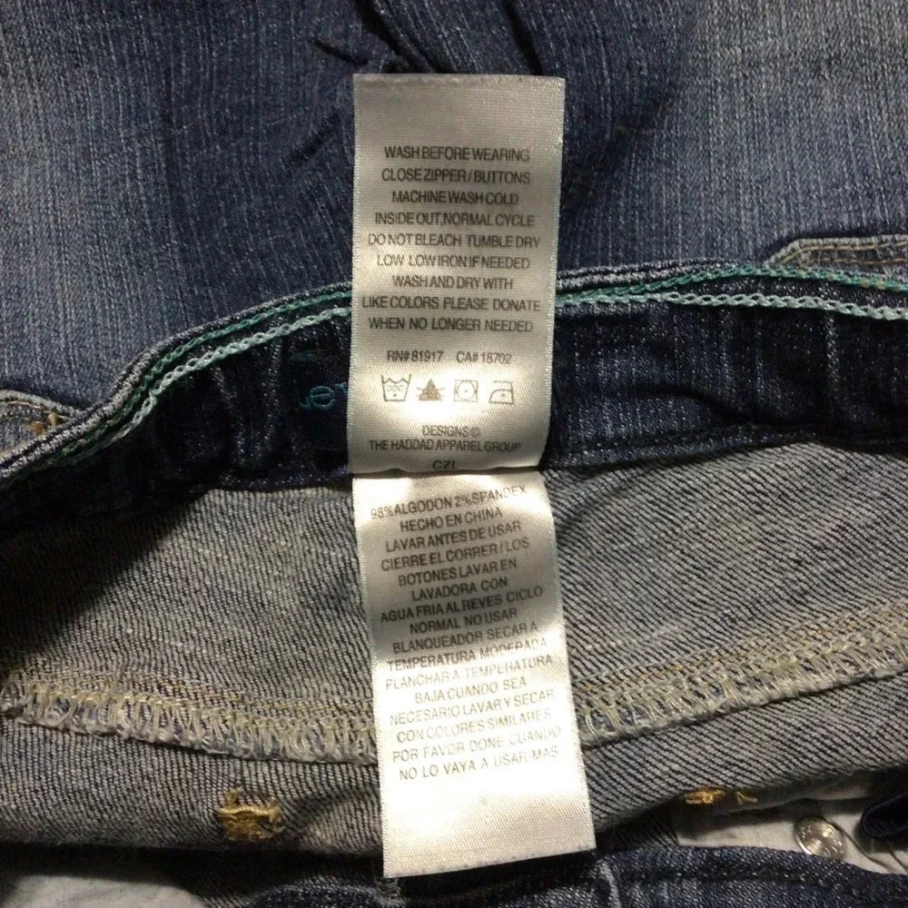 Levi’s Skinny Fit Distressed Denim Blue Jeans - Size 10